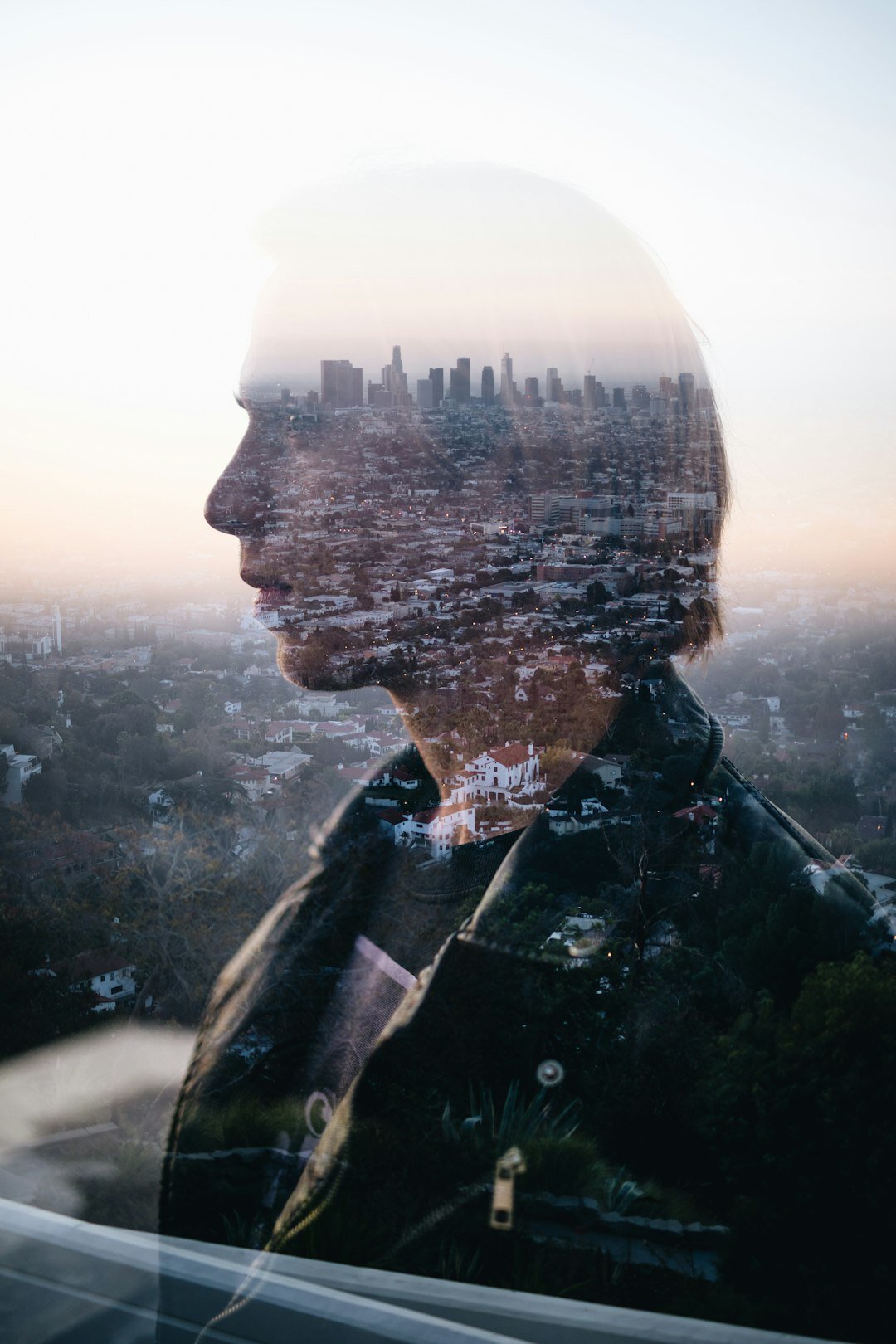 person reflecting alone